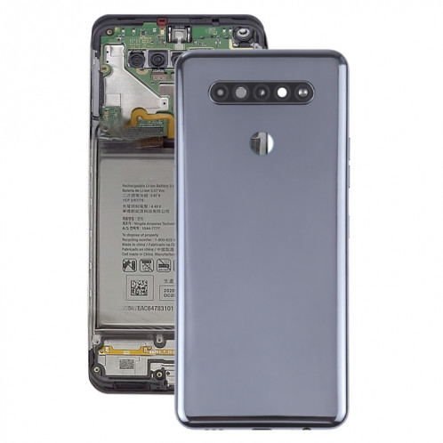 Housse de batterie arrière pour LG K51S LMK510EMW LM-K510 LM-K510EMW SH98BL755-06