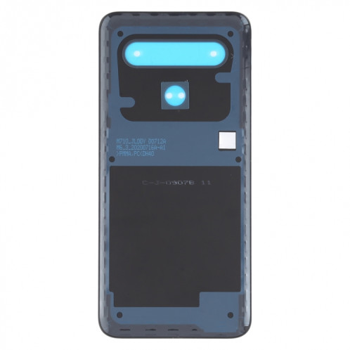 Housse de batterie arrière pour LG K61 LMQ630EAW LM-Q630EAW LM-Q630 (Noir) SH00BL1842-06