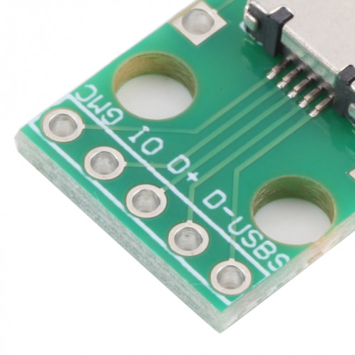 10 PCS Micro USB à 5pin Test de connecteur femelle 2.54mm SH25141180-04