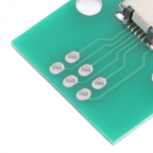 10 PCS Micro USB à 5pin V8 Test de Port de la PCB Port de PCB SH25151604-04