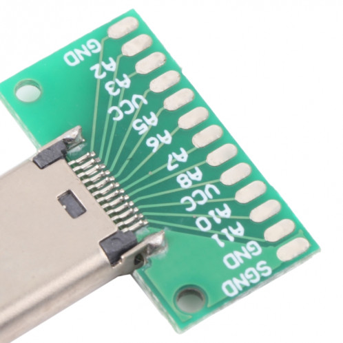 Test de test femelle positif et négatif double face USB 3.1 avec PCB 24pin soudé SH25171295-04