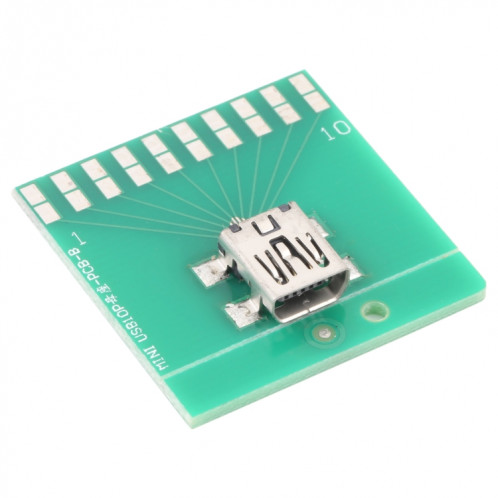Mini carte de test femelle USB 10pin SH25201892-04