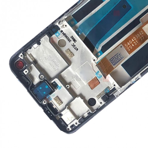 Pour OnePlus Nord N10 5G BE2029 Assemblage complet du numériseur avec cadre Écran LCD OEM (Noir) SH525B1812-07