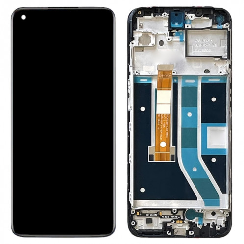 Pour OnePlus Nord N100 BE2013 Assemblage complet du numériseur avec cadre Écran LCD OEM (Noir) SH526B989-07