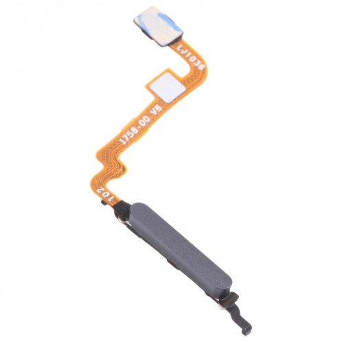 Câble Flex de capteur d'empreinte digitale pour Xiaomi Redmi Note 10 / Redmi Note 10S M2101K7AI, M2101K7AG, M2101K7BG, M2101K7BI, M2101K7BNO (gris) SH572H1823-04