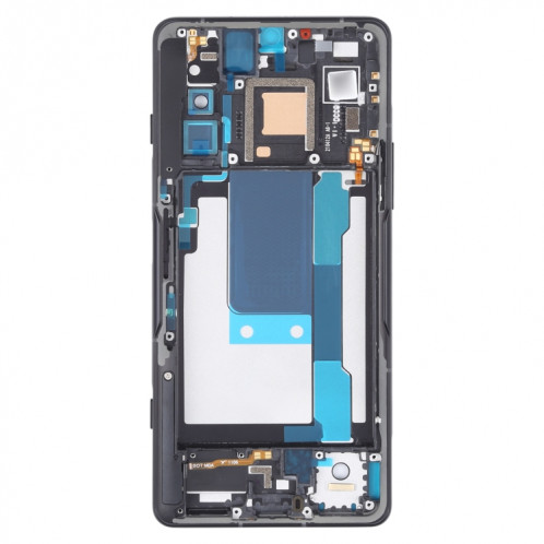 Plaque de lunette de cadre du milieu pour Xiaomi Redmi K40 Gaming (Noir) SH586B173-07