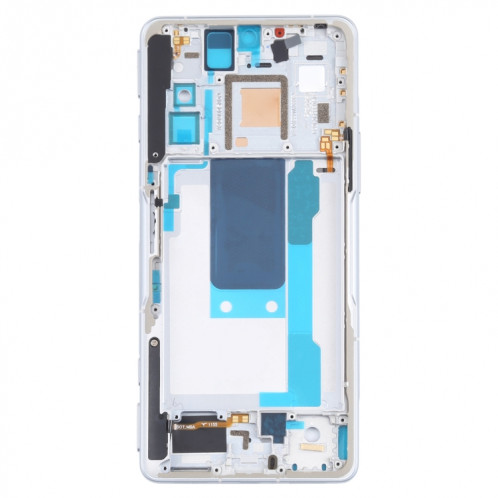 Plaque de lunette du cadre du milieu pour Xiaomi Redmi K40 Gaming (Argent) SH586S1802-07