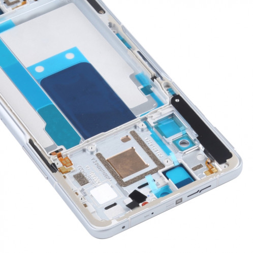 Plaque de lunette du cadre du milieu pour Xiaomi Redmi K40 Gaming (Argent) SH586S1802-07