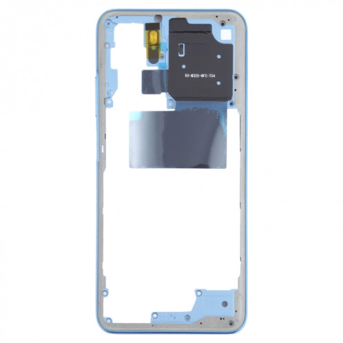 Plaque de lunette de cadre moyen pour Xiaomi Redmi Note 10S M2101K7BG (Bleu) SH588L1034-07