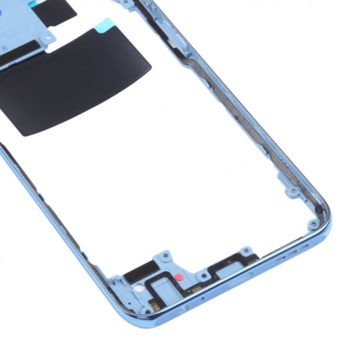 Plaque de lunette de cadre moyen pour Xiaomi Redmi Note 10S M2101K7BG (Bleu) SH588L1034-07