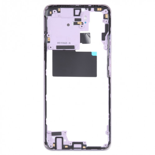 Plaque de lunette de cadre moyen pour Xiaomi Redmi Note 10S M2101K7BG (Violet) SH588P1730-07