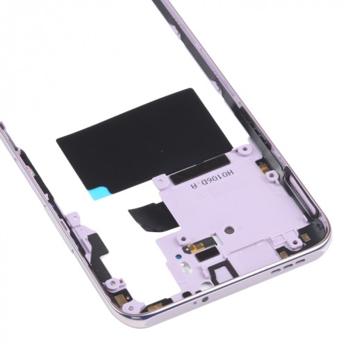 Plaque de lunette de cadre moyen pour Xiaomi Redmi Note 10S M2101K7BG (Violet) SH588P1730-07