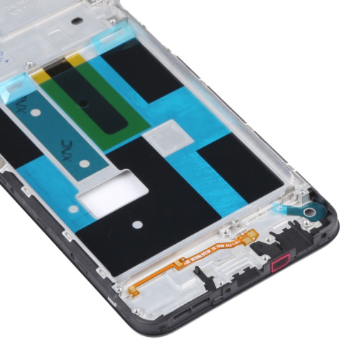 Pour OPPO Realme Narzo 20 Pro / Realme 7 (Asie) / Realme 7 (Global) 4G RMX2151, RMX2163, RMX2155 Plaque de lunette de cadre LCD pour boîtier avant SH2623205-06