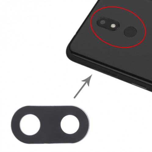 10 PCS Back Camera Lens pour Nokia 3.2 TA-1156 TA-1159 TA-1164 SH263412-04