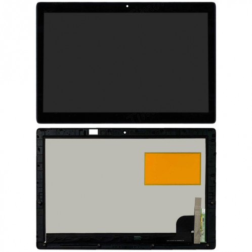Écran LCD OEM pour Lenovo ideaPad MIIX 510 Assemblage complet du numériseur avec cadre (Noir) SH636B647-05