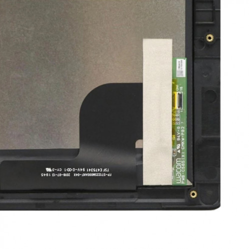 Écran LCD OEM pour Lenovo ideaPad MIIX 510 Assemblage complet du numériseur avec cadre (Noir) SH636B647-05