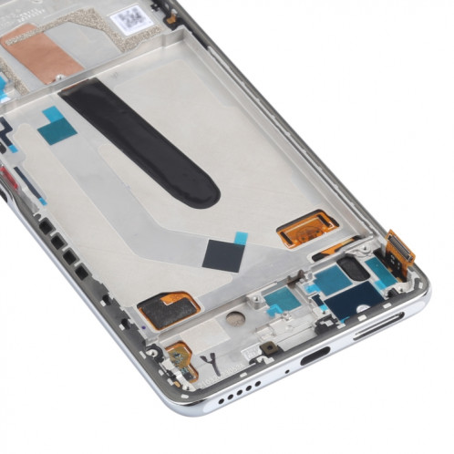 Matériau OLED Écran LCD et numériseur Assemblage complet avec cadre pour Xiaomi Redmi K40 / Redmi K40 PRO / REDMI K40 PRO + / MI 11I / POCO F3 / M2012K11C M2012K11AG M2012K11G (argent) SH641S339-07