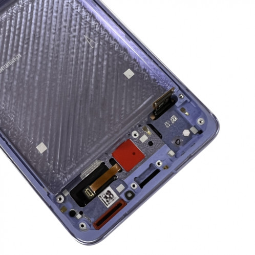 Écran d'écran LCD et numériseur AMOLED original avec cadre pour Xiaomi MI 11 Ultra / Mi 11 Pro M2102K1G M2102K1C M2102K1AC (violet) SH650P416-07