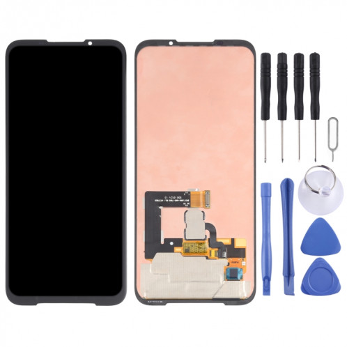 Matière amolée originale écran LCD et numériseur Assemblage complet de Xiaomi Black Shark 3 Pro SH2658558-07