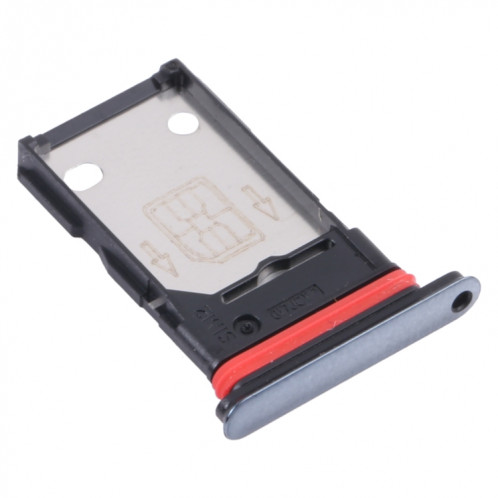 Pour plateau de carte SIM OnePlus Nord + plateau de carte SIM (gris) SH673H1911-04