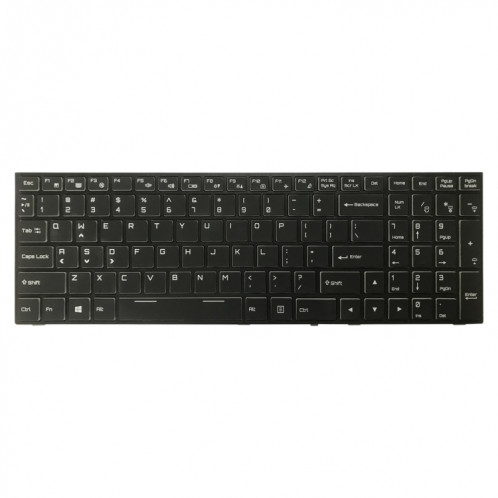 Version américaine Clavier avec dos de dos pour Hasee G10 Z8 Z7M Z7M Z7M-CT5NA7NA7GS KPZGZ GX9 911PLUS CN95S01 SH27231794-05
