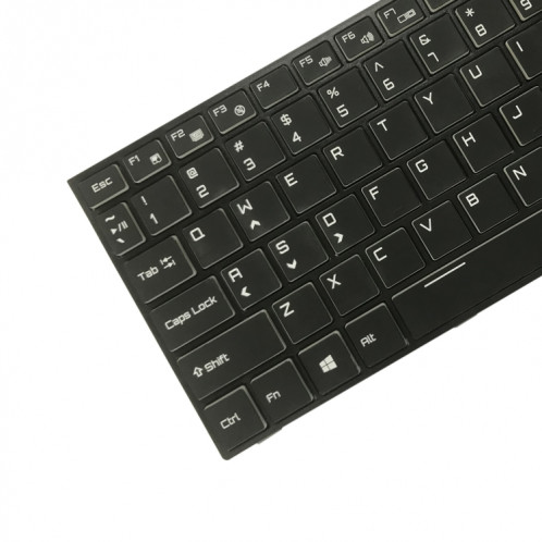 Version américaine Clavier avec dos de dos pour Hasee G10 Z8 Z7M Z7M Z7M-CT5NA7NA7GS KPZGZ GX9 911PLUS CN95S01 SH27231794-05