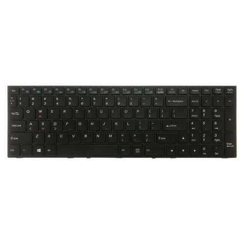 Version américaine Clavier avec dos arrière pour Hasee Z7M Z7-KP7GS ZX7-CP5S2 Z7M-CT7GS Z7M-KP7G1 Z7M-KP5GS K690E SH2724727-05