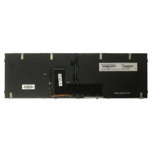 Version américaine Clavier avec dos arrière pour Hasee Z7M Z7-KP7GS ZX7-CP5S2 Z7M-CT7GS Z7M-KP7G1 Z7M-KP5GS K690E SH2724727-05