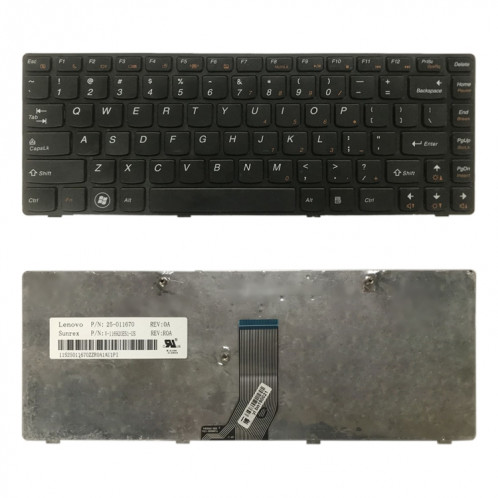 Version américaine Clavier pour Lenovo G470 V470 B470 B490 G475 B475E V480C B480 M490 B475 V480 M495 SH2727800-05