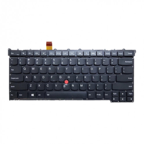 Version américaine Clavier avec dos arrière pour Lenovo ThinkPad X1 Carbon 3rd Gen 2015 SH27361188-05