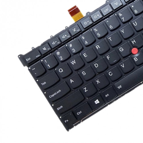 Version américaine Clavier avec dos arrière pour Lenovo ThinkPad X1 Carbon 3rd Gen 2015 SH27361188-05
