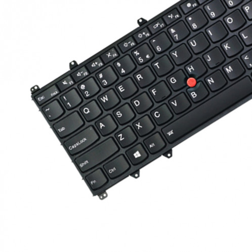 Version américaine Clavier avec dos arrière pour Lenovo ThinkPad Yoga 260 / Yoga 370 / x380 (Noir) SH737B207-05