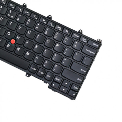 Version américaine Clavier avec dos arrière pour Lenovo ThinkPad Yoga 260 / Yoga 370 / x380 (Noir) SH737B207-05