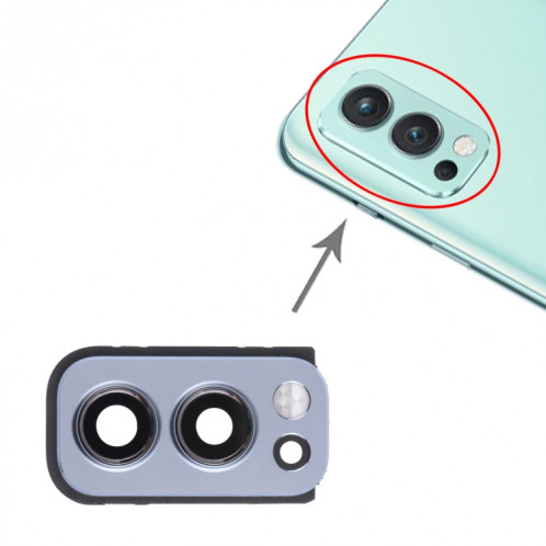 Pour le couvercle d'objectif de caméra OnePlus Nord 2 (gris) SH761H447-04