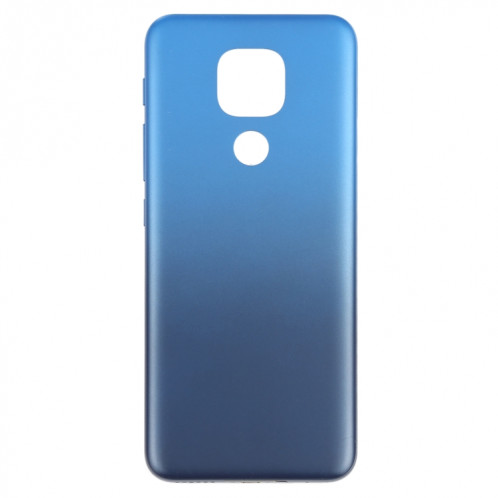Couverture arrière de la batterie pour Motorola Moto E7 Plus XT2081-1 (Bleu) SH781L1119-07