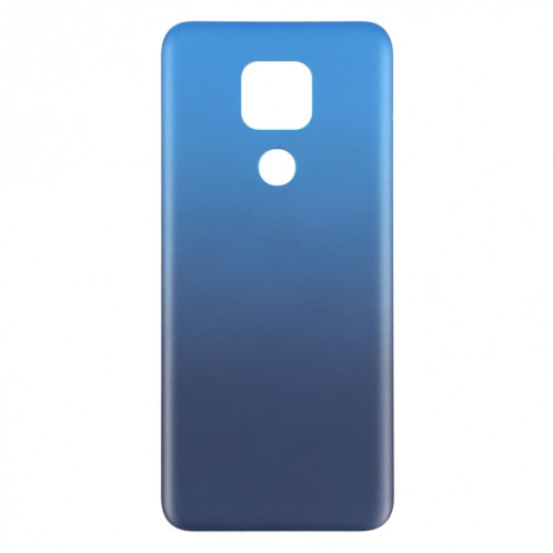 Couverture arrière de la batterie pour Motorola Moto G Play (2021) (Bleu) SH785L1265-06