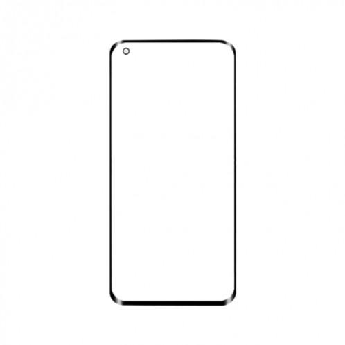 Pour OnePlus 9 Pro Lentille en verre extérieure de l'écran avant SH27981905-06
