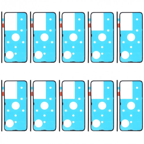 10 pcs Retour Housse de couvercle Adhésif pour Xiaomi MI Note 10 Lite SH28631246-05
