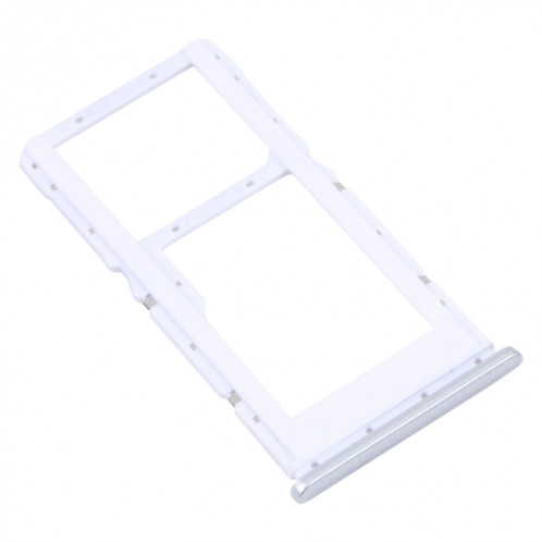 Plateau de carte SIM + plateau de carte SIM / plateau de carte micro SD pour Xiaomi Redmi Note 10 5G / POCO M3 PRO 5G M2103K19G M2103K19C M2103K19PG M2103K19PI (argent) SH872S1972-04