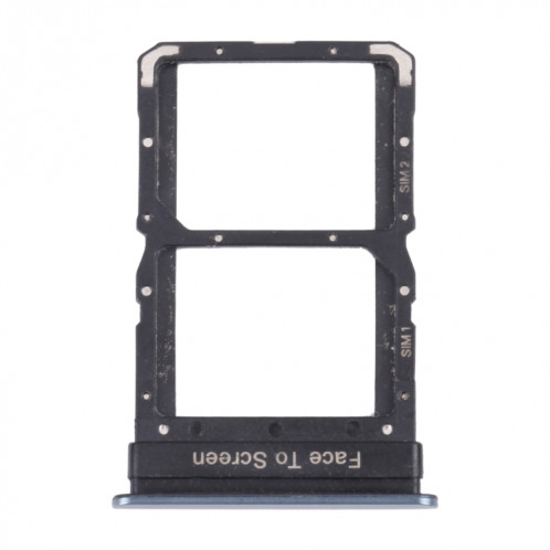Plateau de carte SIM + plateau de carte SIM pour Xiaomi Redmi Note 10 Pro 5G (Argent) SH873S1850-04