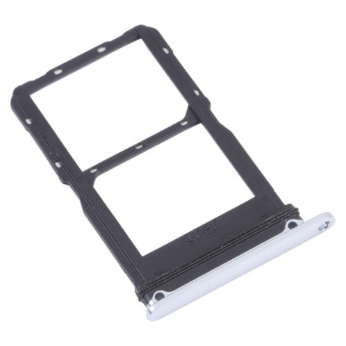Plateau de carte SIM + plateau de carte SIM pour xiaomi mi 10s (argent) SH874S246-04