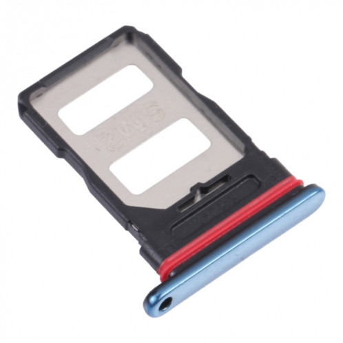 Plateau de carte SIM + plateau de carte SIM pour Xiaomi Redmi K40 Pro / Redmi K40 (Bleu) SH875L638-04