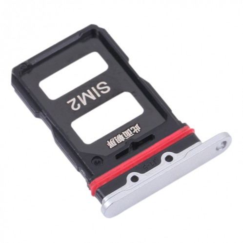 Plateau de carte SIM + plateau de carte SIM pour Xiaomi Redmi K40 Gaming M2012K10C M2104K10AC (Argent) SH879S1648-04