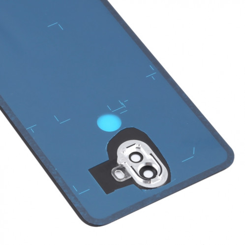 Matériau de l'herbe Couvercle arrière de la batterie avec objectif de caméra pour Asus Zenfone 5 Lite ZC600KL (bleu) SH92LL1411-07