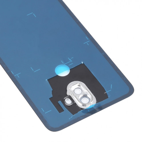 Matériau de l'herbe Couvercle arrière de la batterie avec objectif de caméra pour Asus Zenfone 5 Lite ZC600KL (blanc) SH92WL1142-07