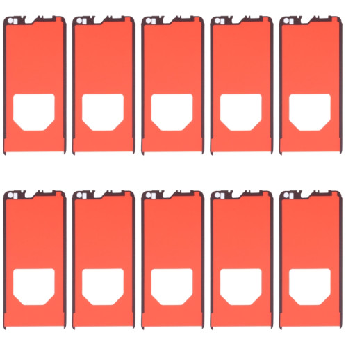 Pour OPPO Find X2 10 pièces adhésif de boîtier avant SH29071516-04