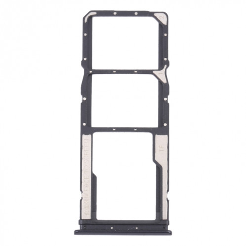 Plateau de carte SIM + plateau de carte SIM + plateau de carte micro SD pour Xiaomi Redmi 9T 4G / Redmi Note 9 4G J19S M2010J19SC M2010J19SG M2010J19SY (Noir) SH909B19-04