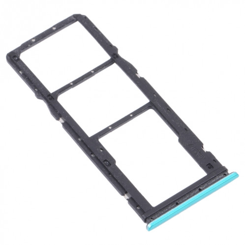 Plateau de carte SIM + plateau de carte SIM + plateau de cartes Micro SD pour Xiaomi Redmi 9T 4G / Redmi Note 9 4G J19S M2010J19SC M2010J19SG M2010J19SYSY (vert) SH909G195-04