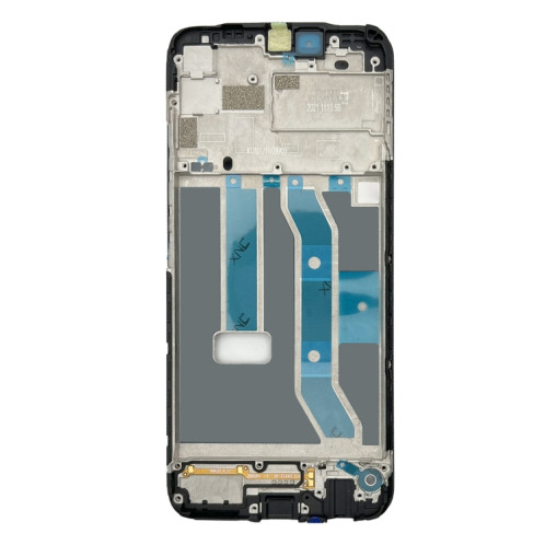 Pour OPPO Realme C25 RMX3193, RMX3191 Plaque de lunette de cadre LCD pour boîtier avant SH29281945-06