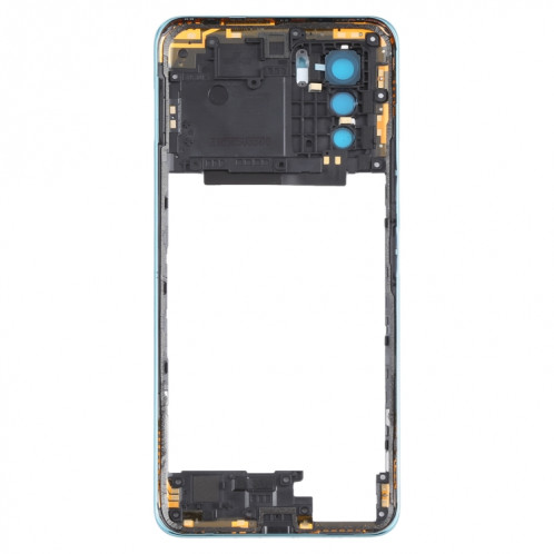 Plaque de lunette de cadre moyen pour Xiaomi Redmi Note 10 PRO 5G (Bleu) SH979L1106-07